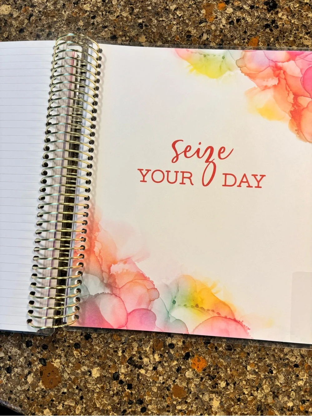 Make it Happen Back to School Spiral Bound Planner/lots of stickers